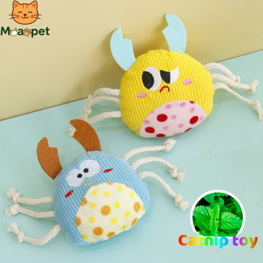 Crabby Catnip Plush Toy