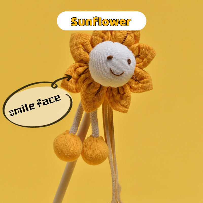 Sunny Bloom Cat Wand