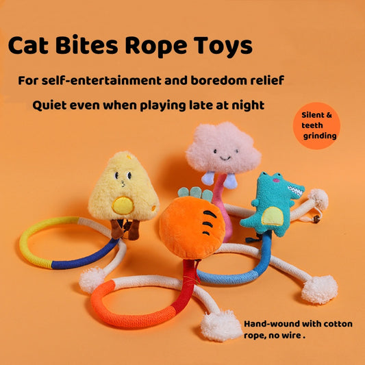 Carrot Bounce Rope Toy