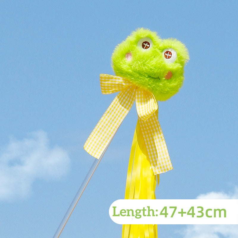 Froggy Ribbon Teaser Wand