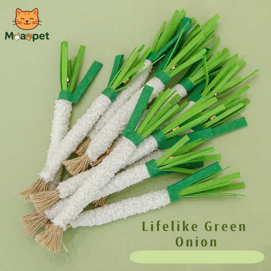 Chewy Green Onion Toy