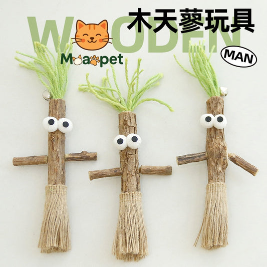 Matatabi Wood Man Toy