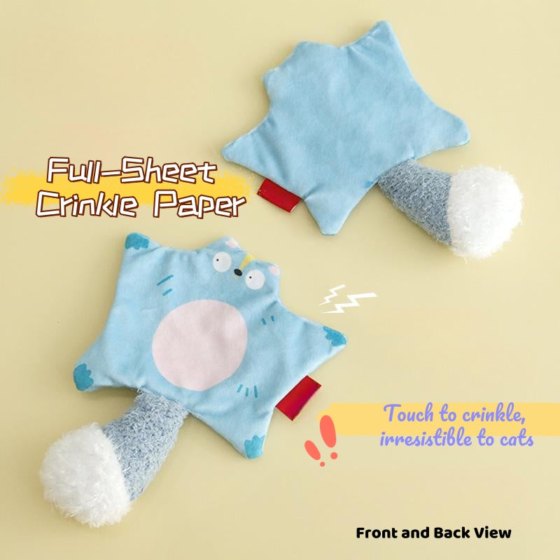 Little Flying Mouse – Crinkle Catnip Toy