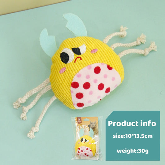 Crabby Catnip Plush Toy