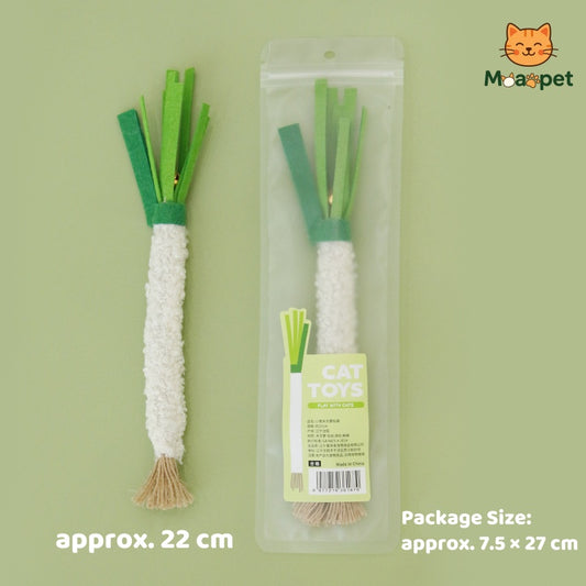 Chewy Green Onion Toy