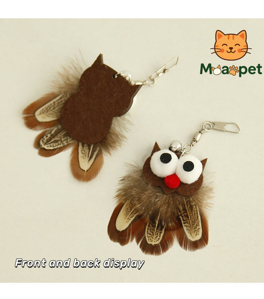 Owl Feather Teaser Wand