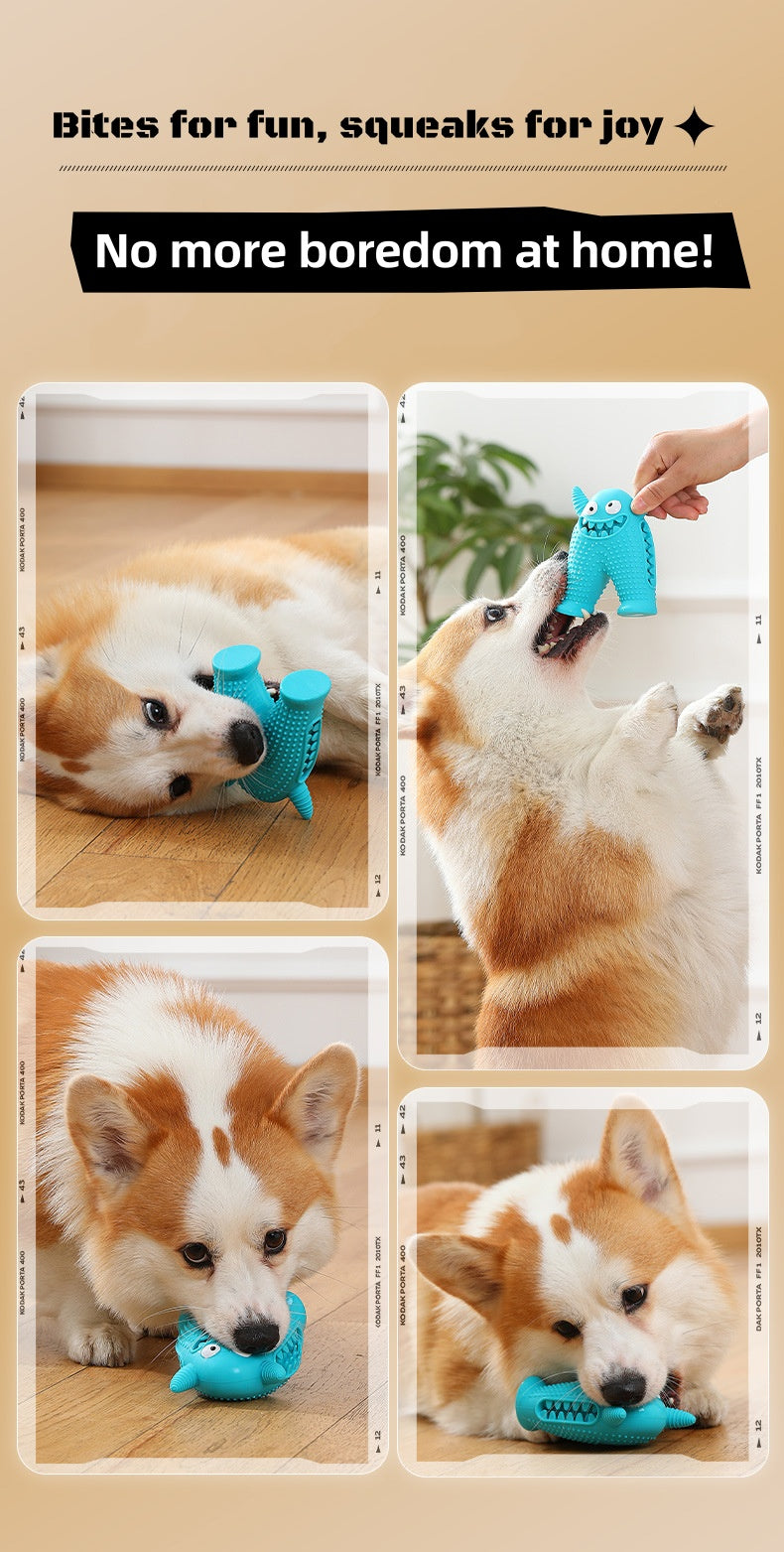Red Big-Mouth Monster Chew Toy